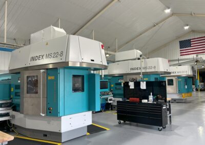 Three INDEX Machines in DW Products Shop